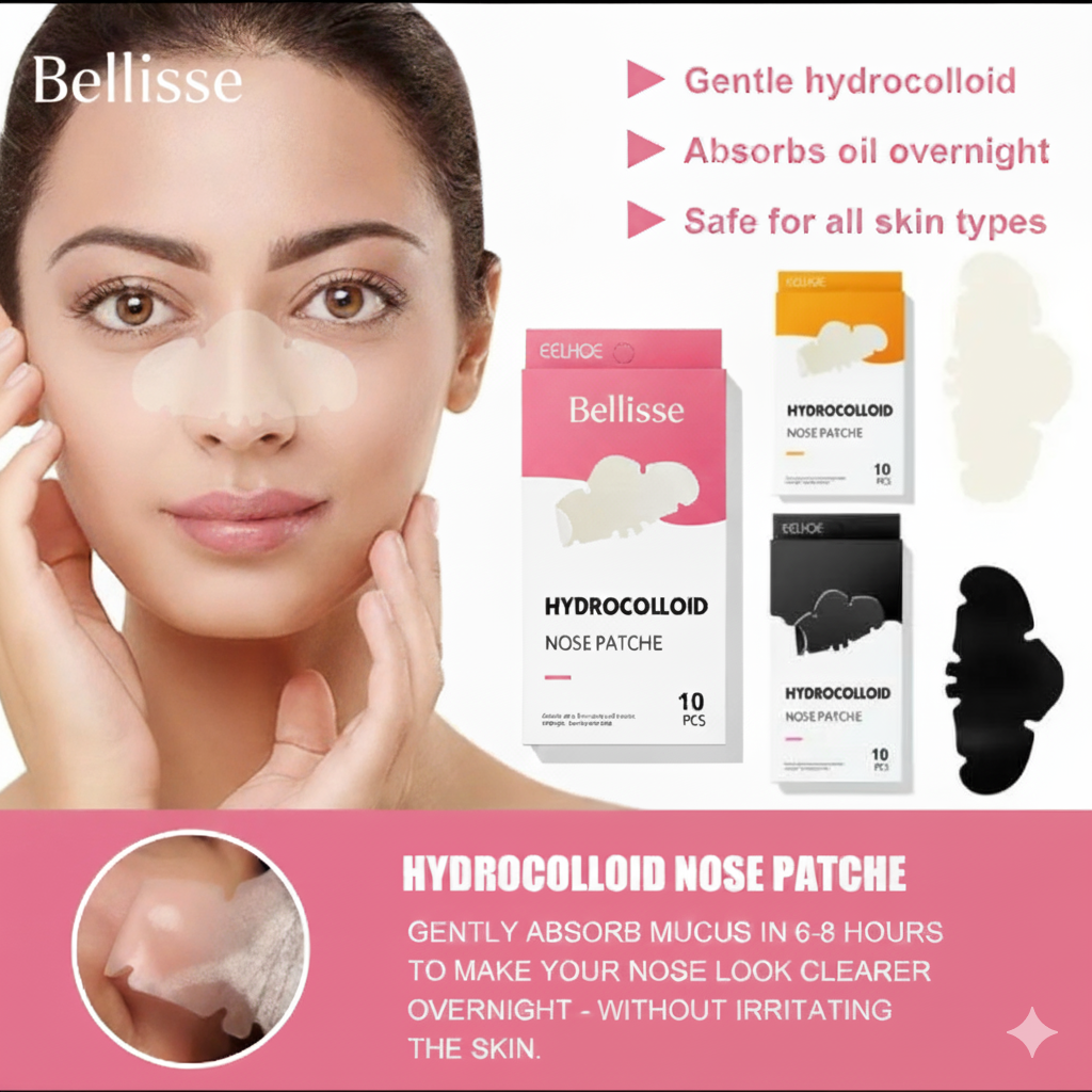 Bellisse™Mighty Patch Nose: Hydrocolloid anti